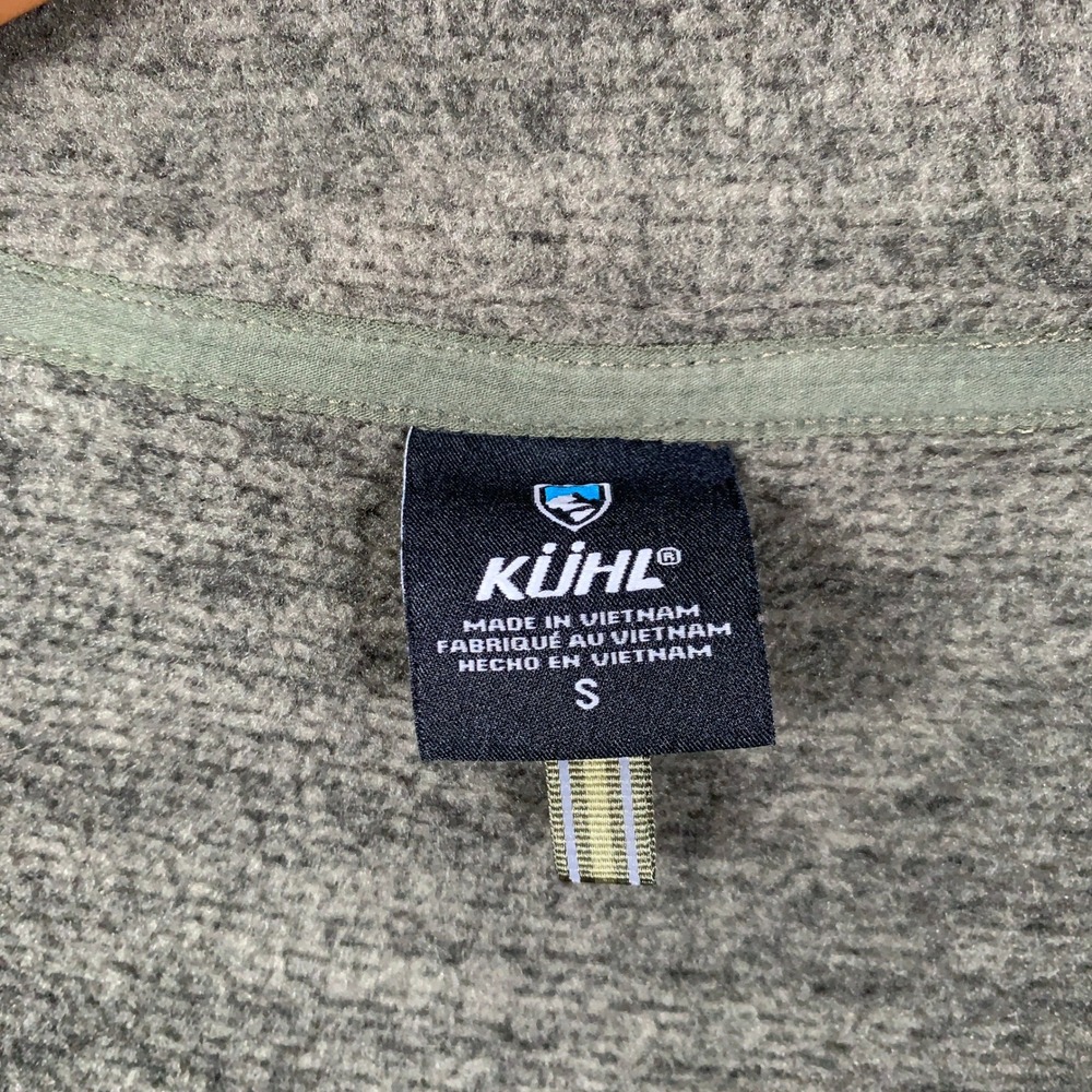 Kuhl Ascendyr Hoody Jacket Womens Small S Green Full Zip Fleece Outdoor Layering - Picture 2 of 10